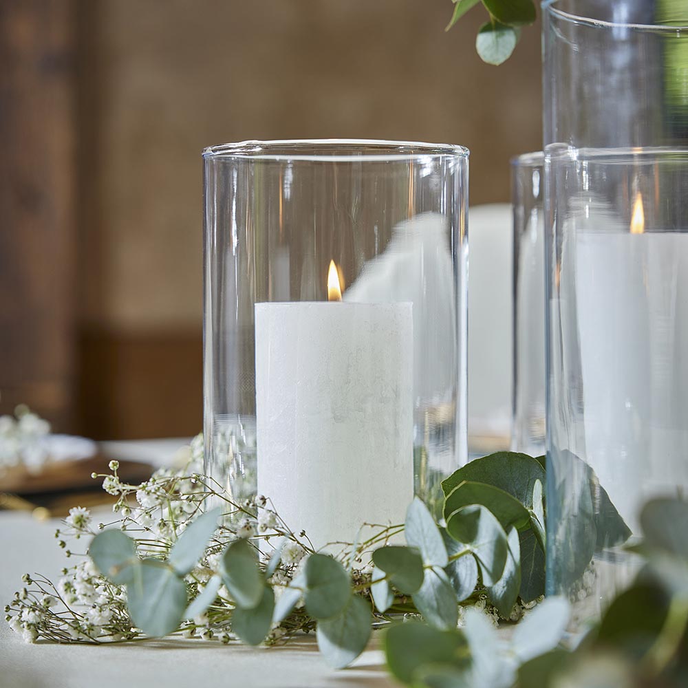 Glas-Vase Zylinder, 11 x 20 cm