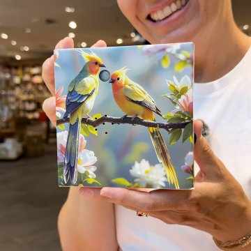 Soundbox Bewegungssensor, Vogel, 12 cm