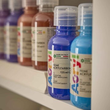 Acrylfarbe, ultramarine, 125 ml