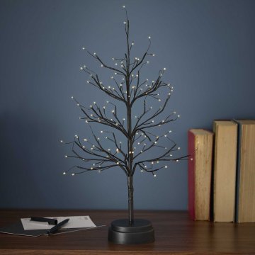 LED-Baum Draht, schwarz, 45 cm