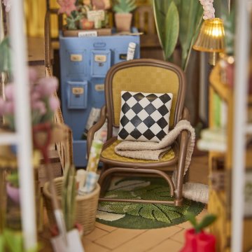 Bausatz 3D, Book Nook, Gardenhouse