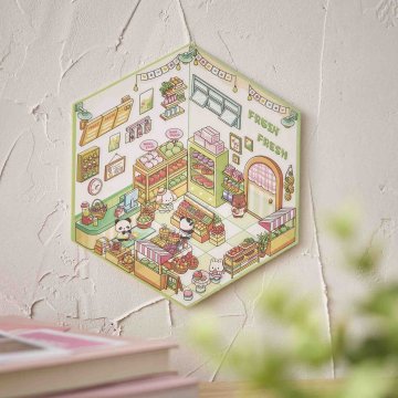 DIY Kawaii-Sticker, Obstladen