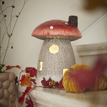 LED-Haus Pilz, Runddach, 32 cm