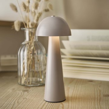 LED-Leuchte Form, grau, 17 cm