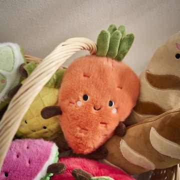 Kuscheltier Frucht, Karotte