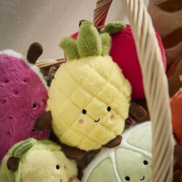 Kuscheltier Frucht, Ananas