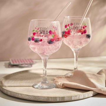 Cocktailglas, La dolce vita/pink, 730 ml