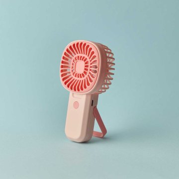 Hand-Ventilator, pink, 7.5 x 15 cm