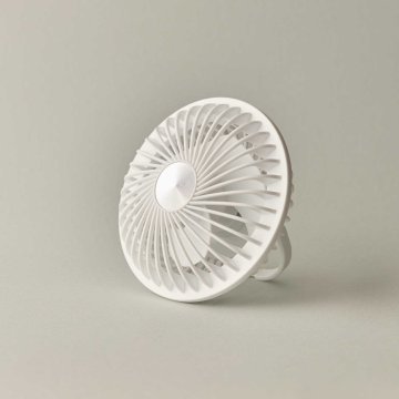 Ventilator, stehend/hängend, weiß, 13 cm