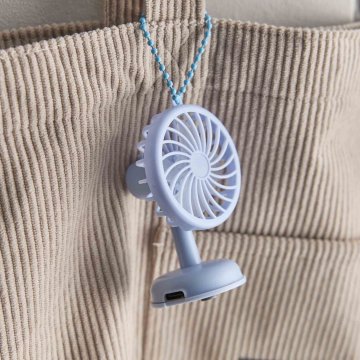 Stand-Ventilator Mini, blau, Höhe 7.5 cm