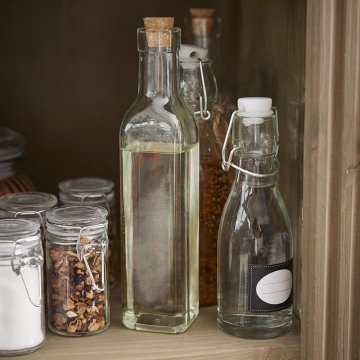 6er Set Flasche mit Bügelverschluss, 150 ml