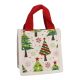 Tasche Weihnachten, Bäume, 15 cm