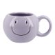 Becher Gesicht, lila, 420 ml
