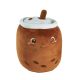 Kuscheltier Bubble Tea, Kaffee, 25 cm