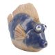 Fisch Glubschauge, dunkelblau, 12.5 x 7.5 cm