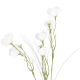 Zweig Wildblumen, Wicken/weiß, 45 cm
