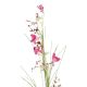Zweig Wildblumen, Miniblüte/pink, 45 cm