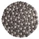 Untersetzer Filzkugeln, taupe mix, 30 cm