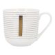 Becher Buchstabe/Streifen, I, 450 ml