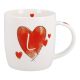 Becher Buchstabe mit Herz, L, 350 ml