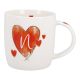 Becher Buchstabe mit Herz, N, 350 ml