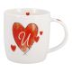 Becher Buchstabe mit Herz, U, 350 ml
