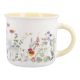 Becher Blumenwiese, gelb, 350 ml