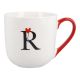 Becher Buchstabe/Ballon, R/roter Henkel, 450 ml