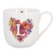 Becher Buchstabe/Flower-Herz, L, 450 ml