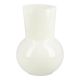Glas-Vase Opal, wollweiß, 17 cm
