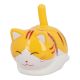 Solar-Katze Wackelschwanz, braun, 11 cm