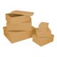6er Set Geschenkkarton Uni, peach