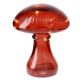 Glas-Pilz, rot, 10er, 17.5 cm