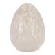 LED-Ei Sprenkel, creme, 16 cm