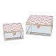 2er Set Schmuckbox Design, Schleifen