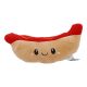 Kuscheltier Fastfood Gesicht, Hotdog, 23 cm