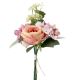 Strauß Rose/Eucalyptus, rosa, 39 cm