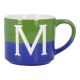 Becher Buchstabe/2 Farben, M, 500 ml