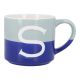 Becher Buchstabe/2 Farben, S, 500 ml