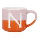 Becher Buchstabe/2 Farben, N, 500 ml