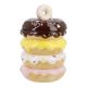 Vorratsdose Donuts, braun, 22.5 cm