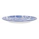 Teller Bali, Blumen/blau, 19 cm
