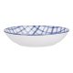 Pastateller Bali, Karo/blau, 20 cm