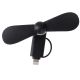 Ventilator Handy, USB, schwarz