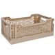 Klappbox, 27 x 17 x 11 cm, creme