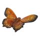 Schmetterling Amy, flach/orange, 10.5 cm