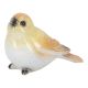 Deko-Vogel Amy, orange/gelb, 7 cm