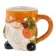 Becher Herbstwichtel, Kürbis, 580 ml