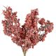 Deko-Stecker Minibeeren, dunkelorange, 19 cm