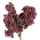 Deko-Stecker Minibeeren, lila, 19 cm